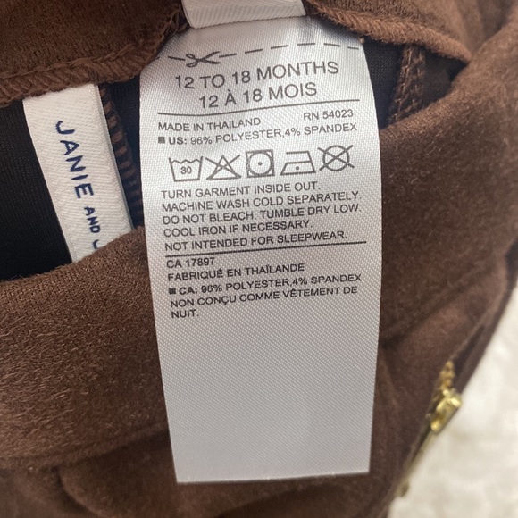 NWOT suede leggings - Picture 3 of 3